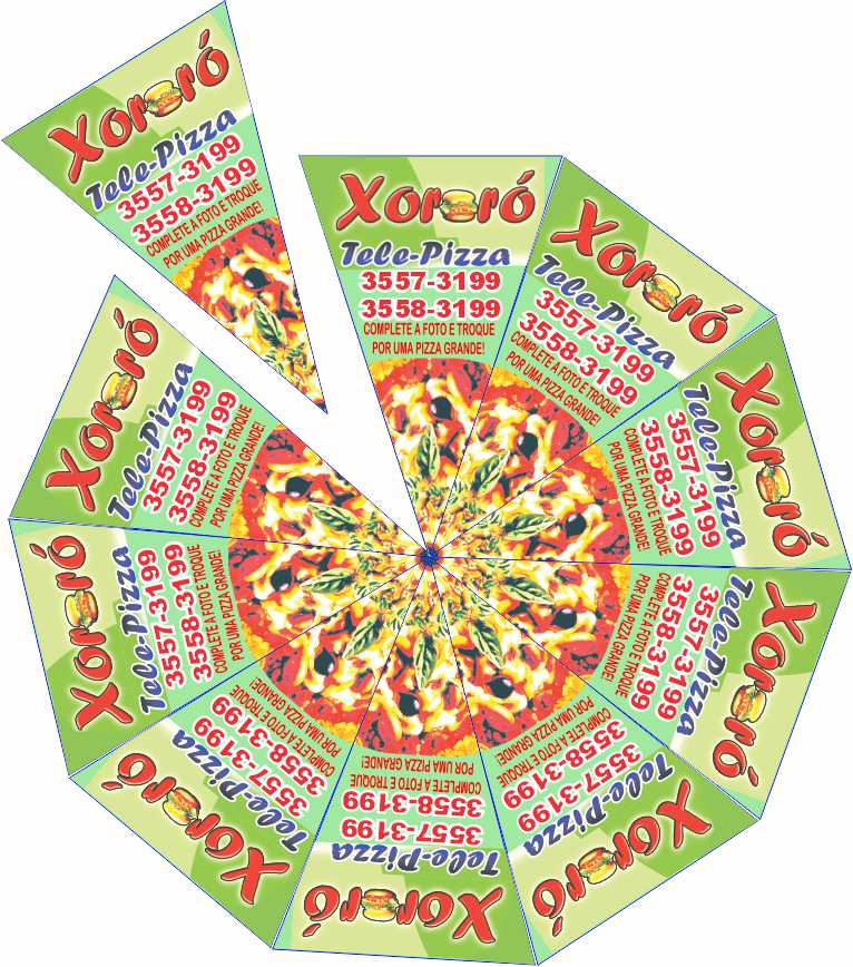 Ímã Fidelidade Pizza